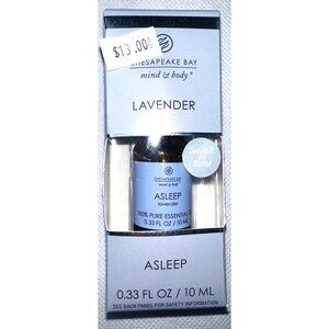 2-bottles Chesapeake Bay Lavender Essential Oil Asleep 0.33 Fl Oz For Diffusers